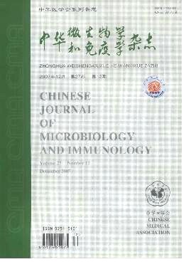 中华微生物学和免疫学封面